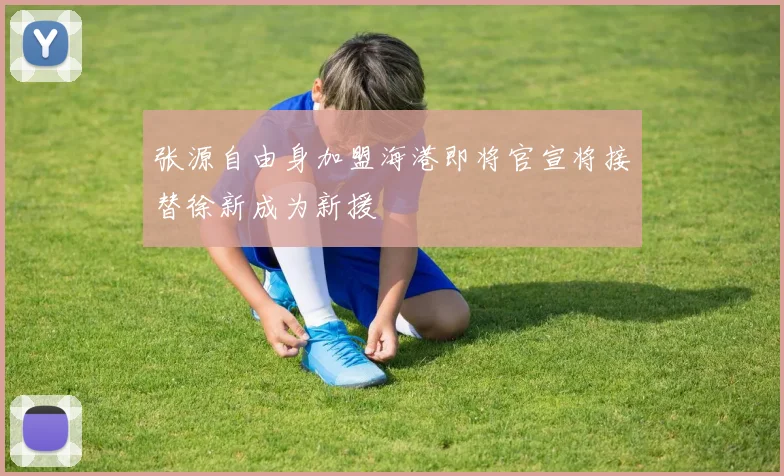 张源自由身加盟海港即将官宣将接替徐新成为新援
